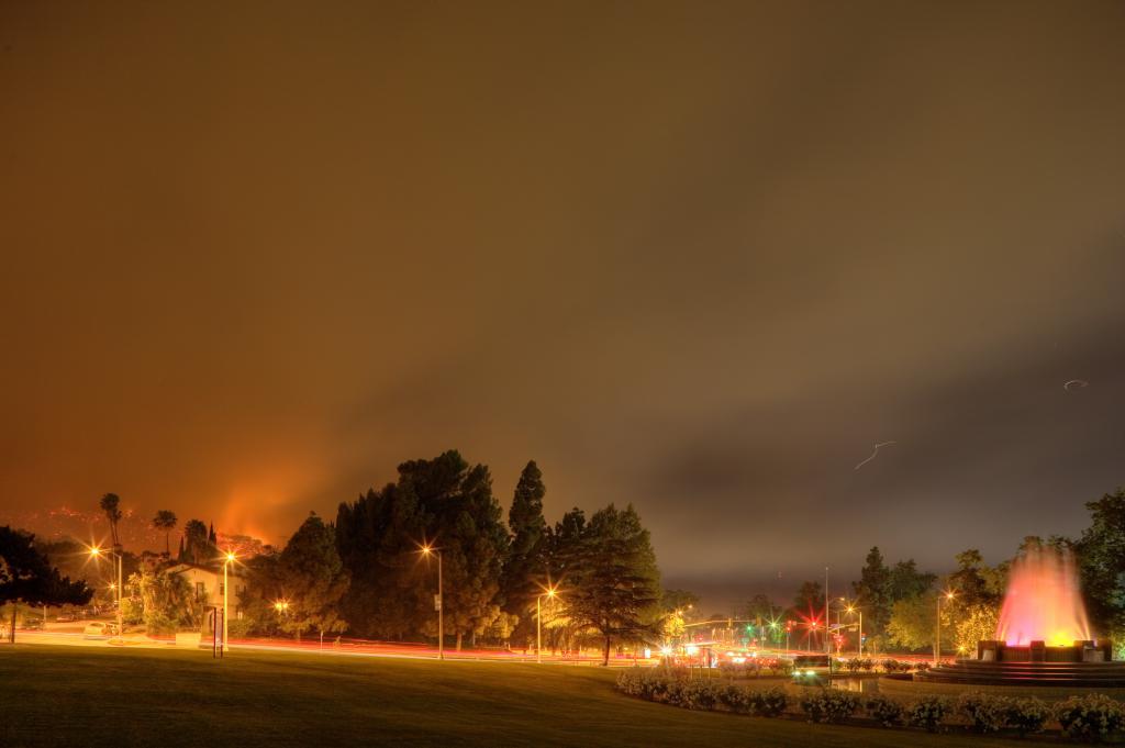 Griffith Park On Fire