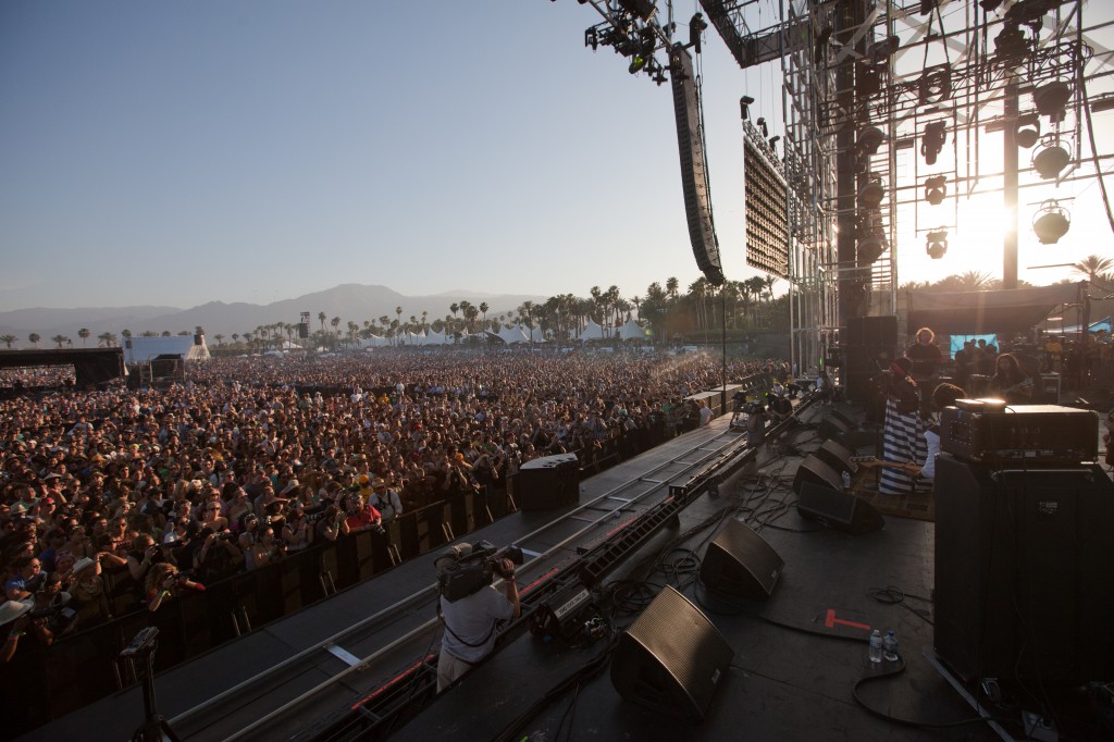 Lauryn Hill and Crowd