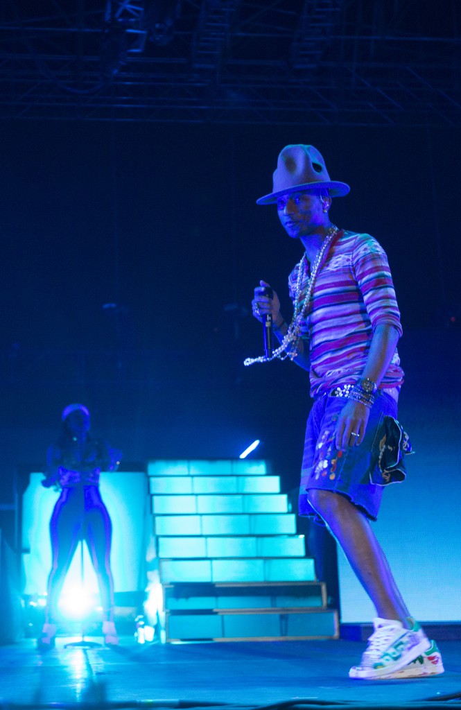 Pharrell at Coachella 2014