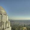 Downtown LA and Planetarium Dome