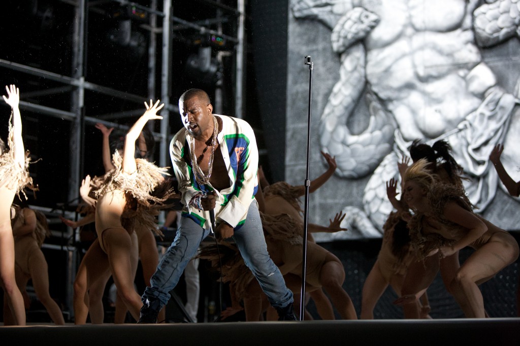 Kanye West and Dancers